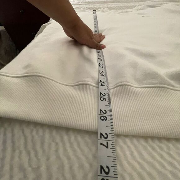 NWT Columbia Women's White Aldermore Crewneck Long Sleeves Sweatshirt Size M - Picture 8 of 11